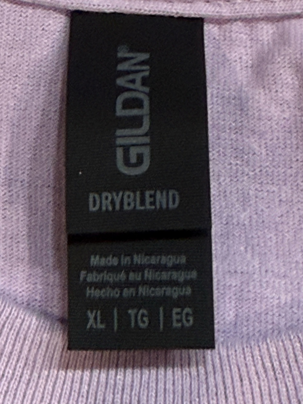 Gildan purple XL Tee. Girls will be girls. New. Halloween. - Picture 2 of 3